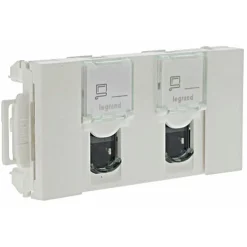 Prises RJ45 pour goulotte à clippage direct - Mosaïc LEGRAND