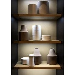 Profilé aluminium noir 3 m avec LED 30W et écran opale Moove 3 L&S LIGHT