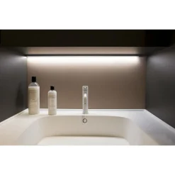 Profilé aluminium noir 3 m avec LED 30W et écran opale Moove 1 L&S LIGHT