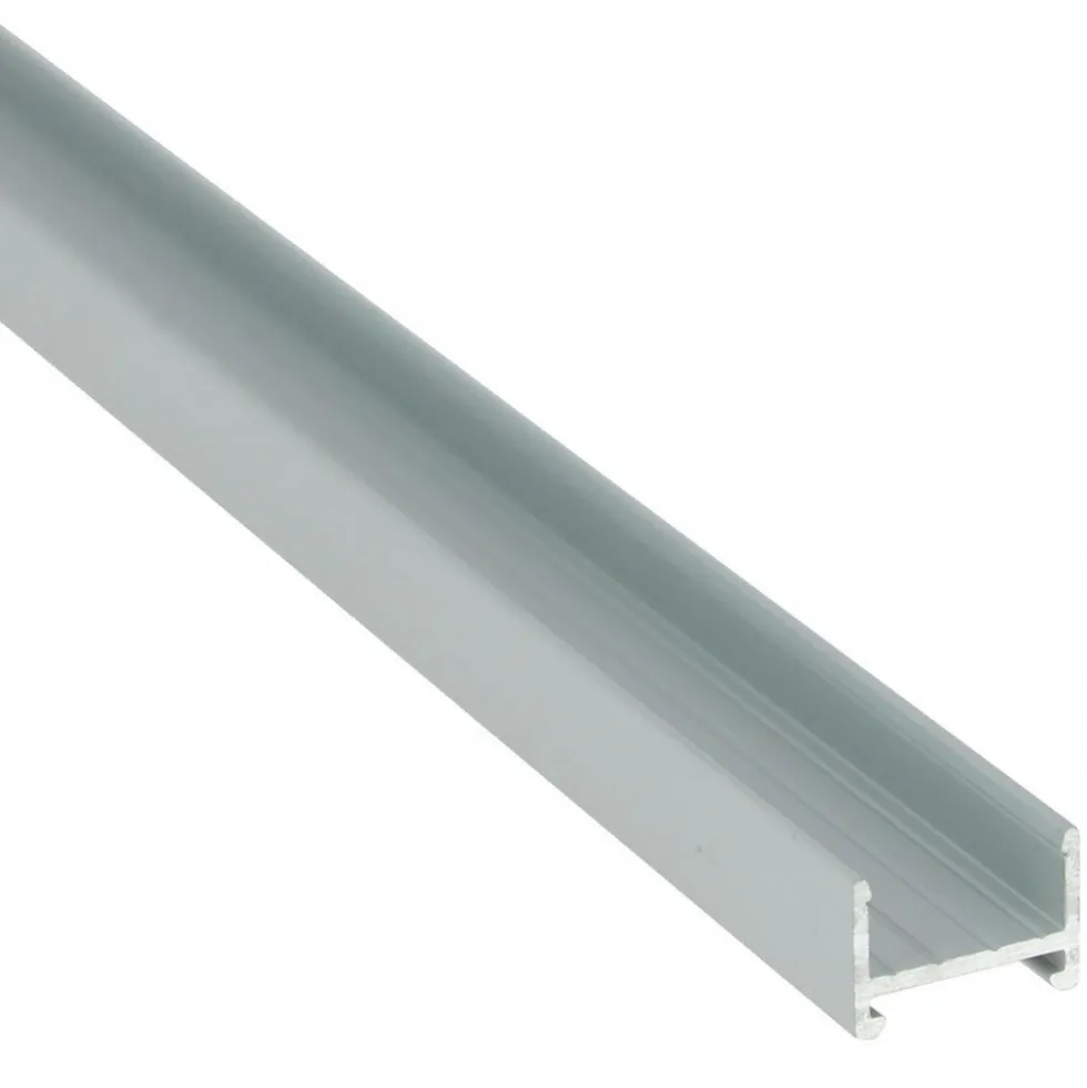Profil aluminium noir pour système LED MEC 1 et 2 - 3 mètres L&S LIGHT