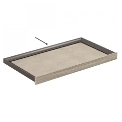 Profil arrière pour tiroirs 3 côtés Excessories - hauteur 52 mm SALICE