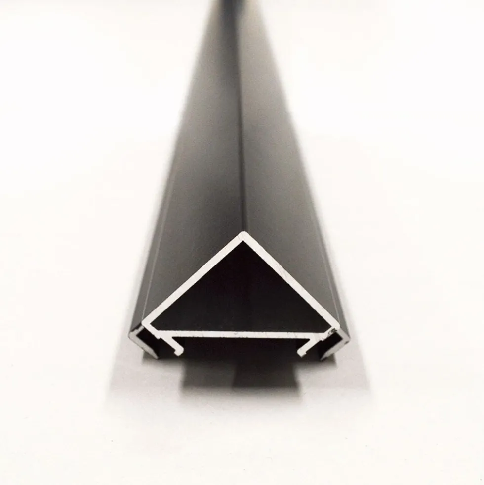 Profil d'angle pour verrière intérieure - 108 cm - noir Kit Atelier