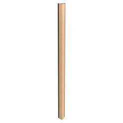Profil d'angle pour verrière intérieure - 108 cm - teinte bois Kit Atelier