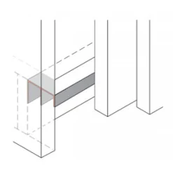 Profilé de guidage inférieur STB 35 HETTICH