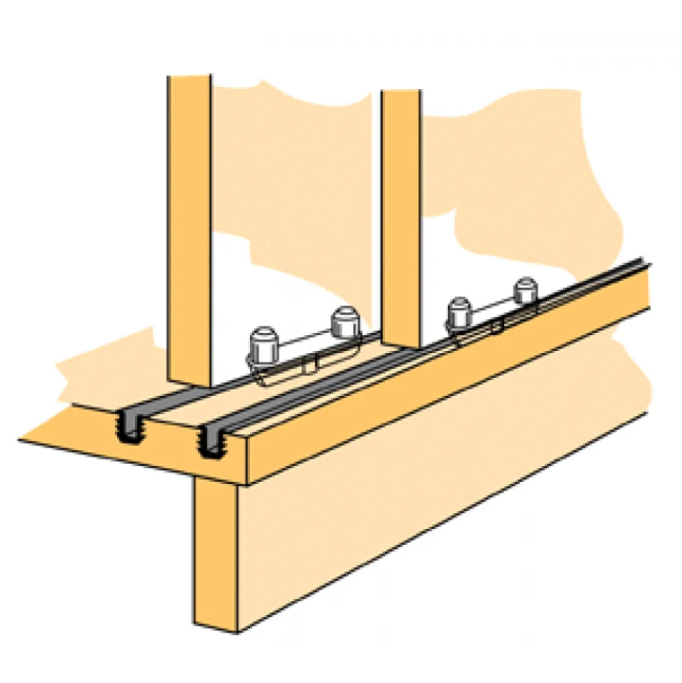 Profilé de guidage inférieur STB 35 HETTICH