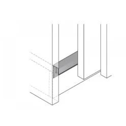 Profilé de guidage inférieur STB 15 HETTICH