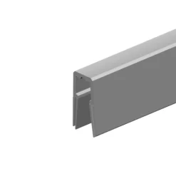 Profil d'encadrement de porte ASP - aluminium anodisé - joint silicone ELLEN