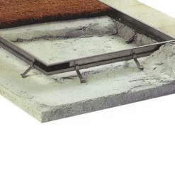 Profil pour cadre de paillasson tapis-brosse DINAC