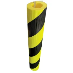 Protection mousse pour tuyau Ø30 et 50 mm - coloris noir/jaune VISO