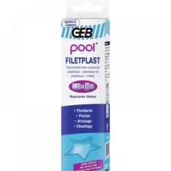 Pâte d'étanchéité eau potable - tube de 100 g - Filetplast GEB