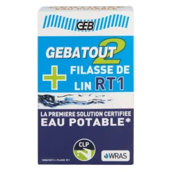 Pâte Gebatout 2 500g + Filasse de lin peignée RT1 80g GEB