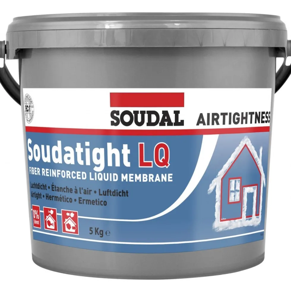 Pâte polymère - étanche à l'air et vapeur - Soudatight LQ SOUDAL