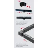 Raccord externe avec sortie horizontale 80 mm - pour caniveau Slimline ACO