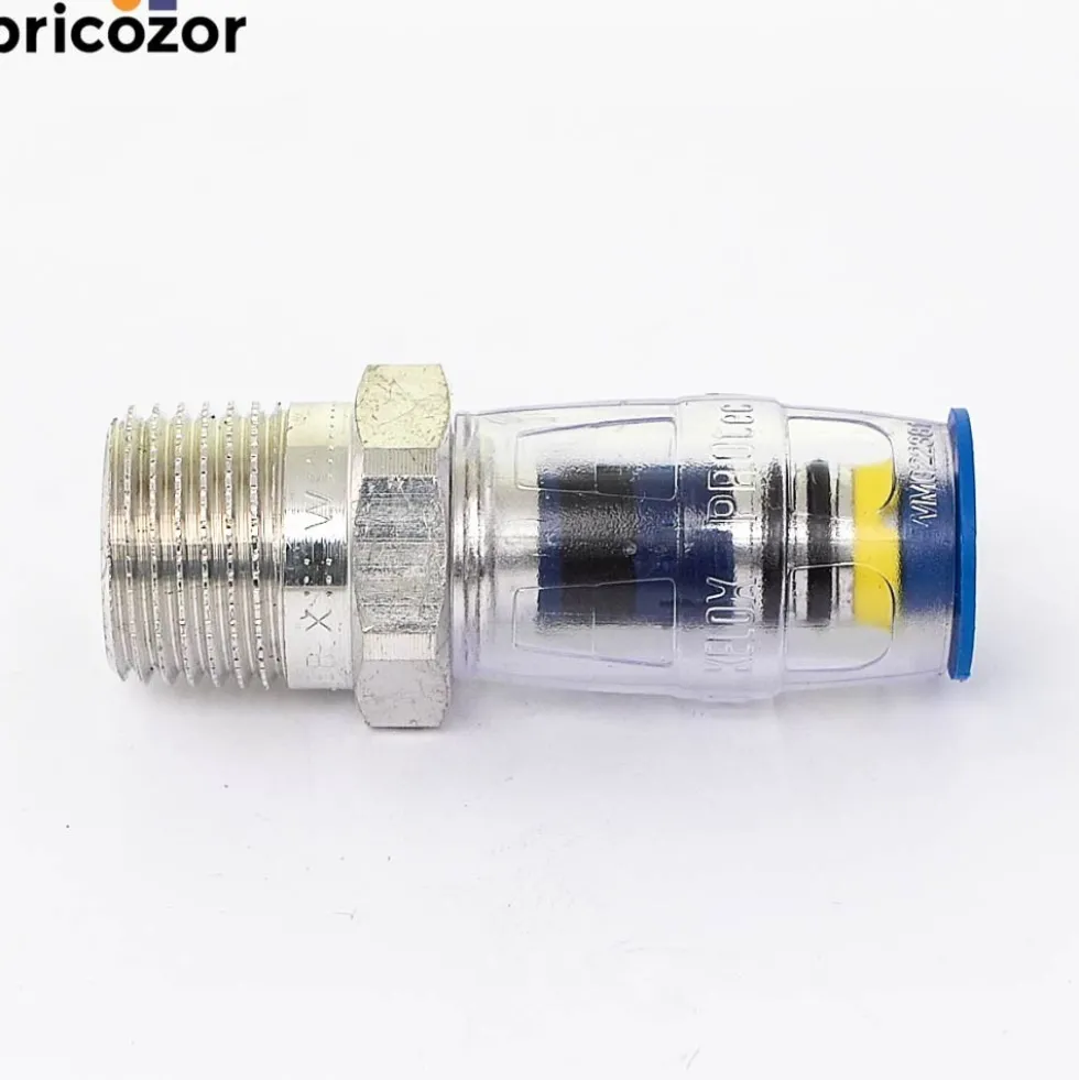 Raccords à pousser mâles pour tubes Multicouches MULTITUBO
