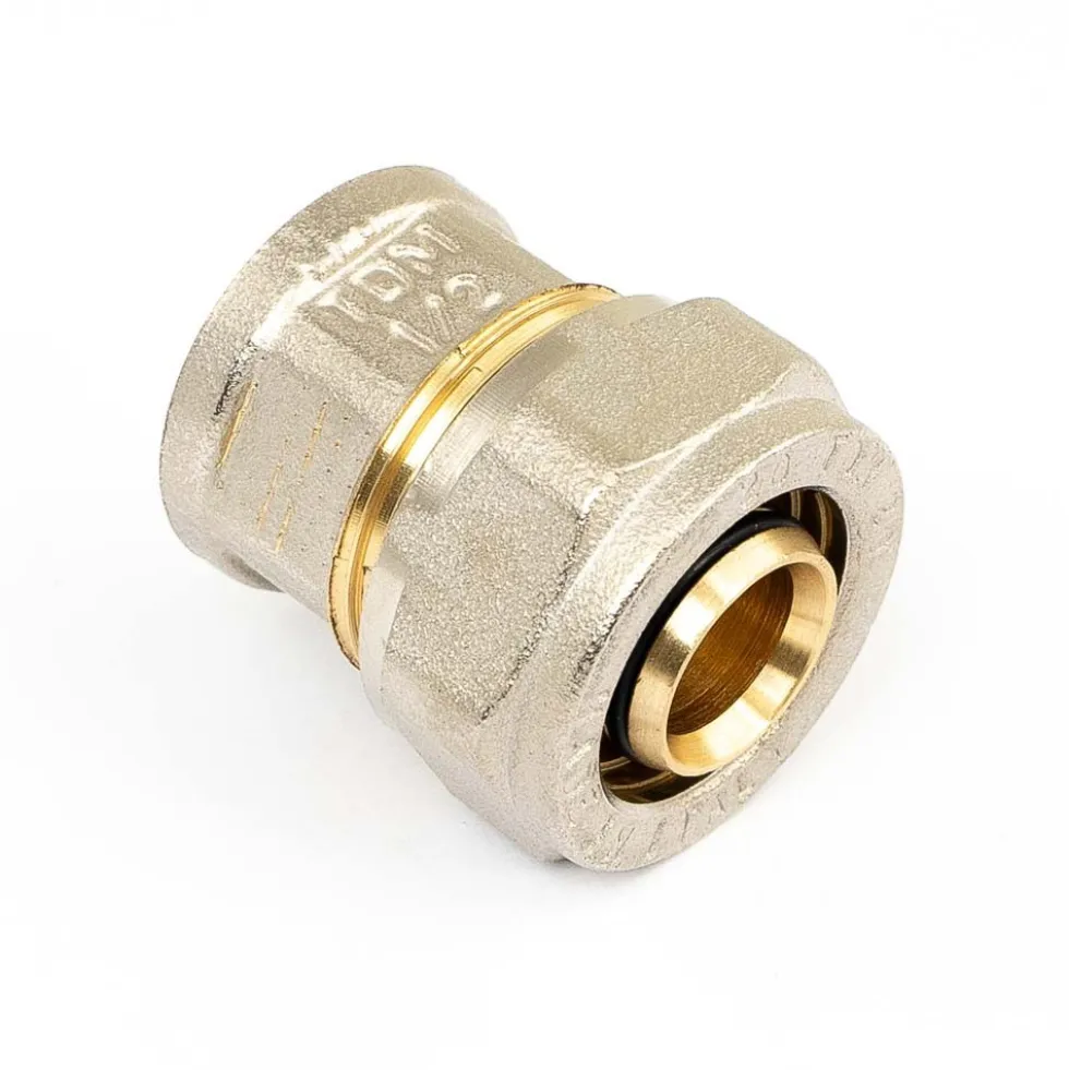 Raccord union femelle à compression pour tube multicouche - diamètre 20 mm BOUTTÉ