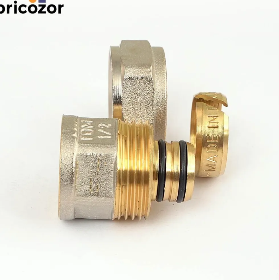 Raccord union femelle à compression pour tube multicouche - diamètre 20 mm BOUTTÉ