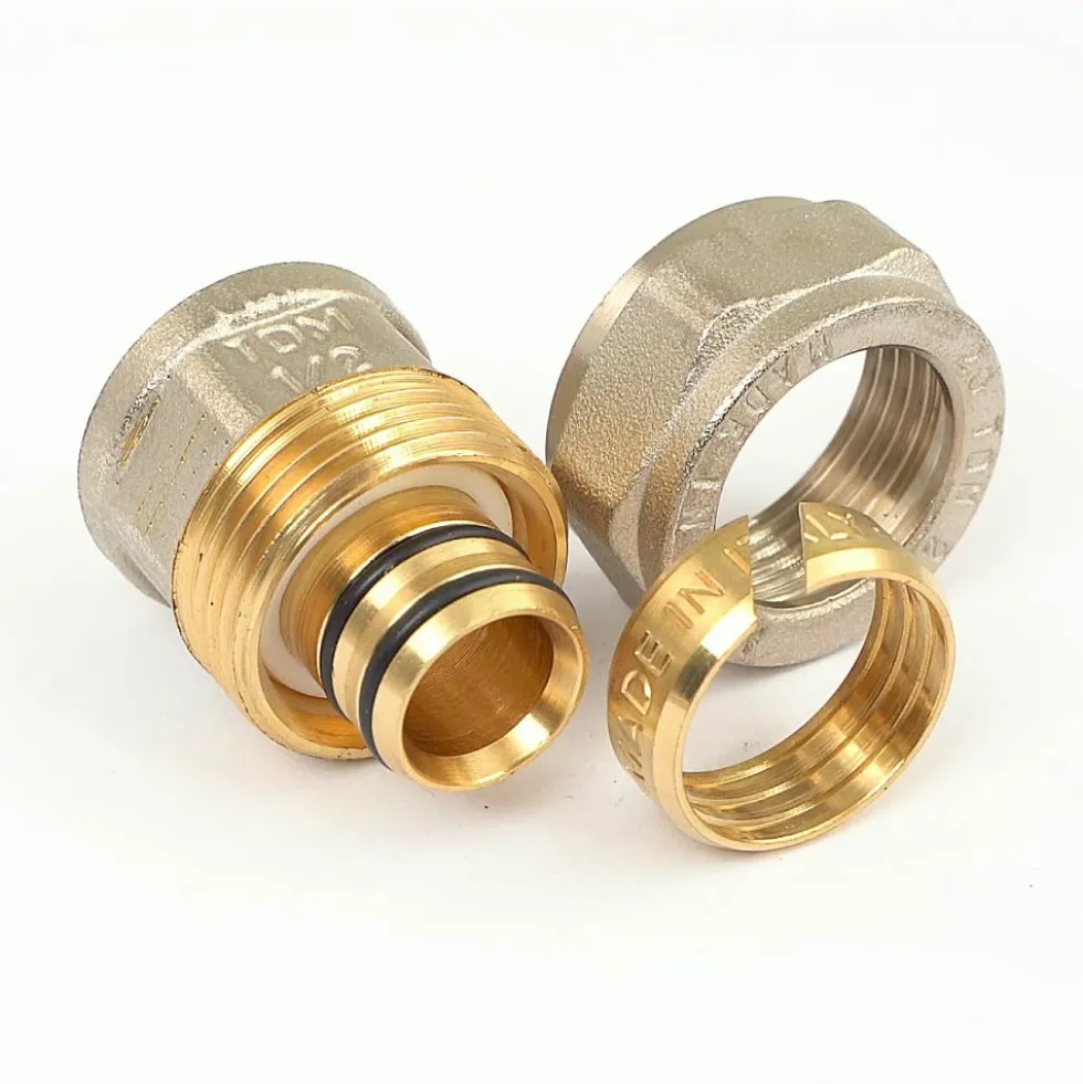 Raccord union femelle à compression pour tube multicouche - diamètre 20 mm BOUTTÉ