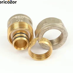 Raccord union femelle à compression pour tube multicouche - diamètre 20 mm BOUTTÉ