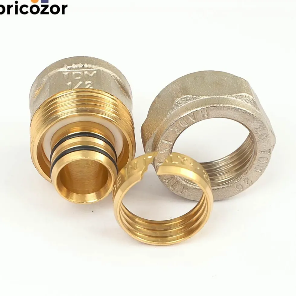 Raccord union femelle à compression pour tube multicouche - diamètre 20 mm BOUTTÉ