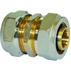 Raccord union égale à compression pour tube multicouche - diamètre 26 mm BOUTTÉ