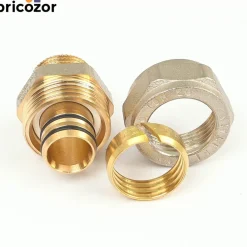 Raccord union mâle à compression pour tube multicouche - diamètre 20 mm BOUTTÉ