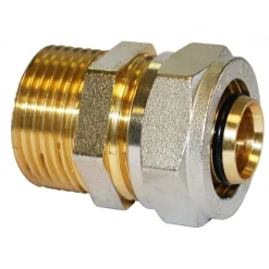 Raccord union mâle à compression pour tube multicouche - diamètre 26 mm BOUTTÉ