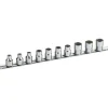 Rack de 10 douilles 3/8'' en mm SAM OUTILLAGE