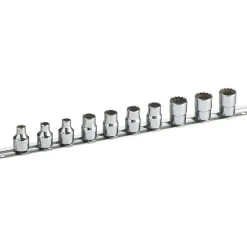 Rack de 10 douilles 3/8'' en mm SAM OUTILLAGE