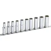 Rack de 10 douilles longues 6 pans SAM OUTILLAGE