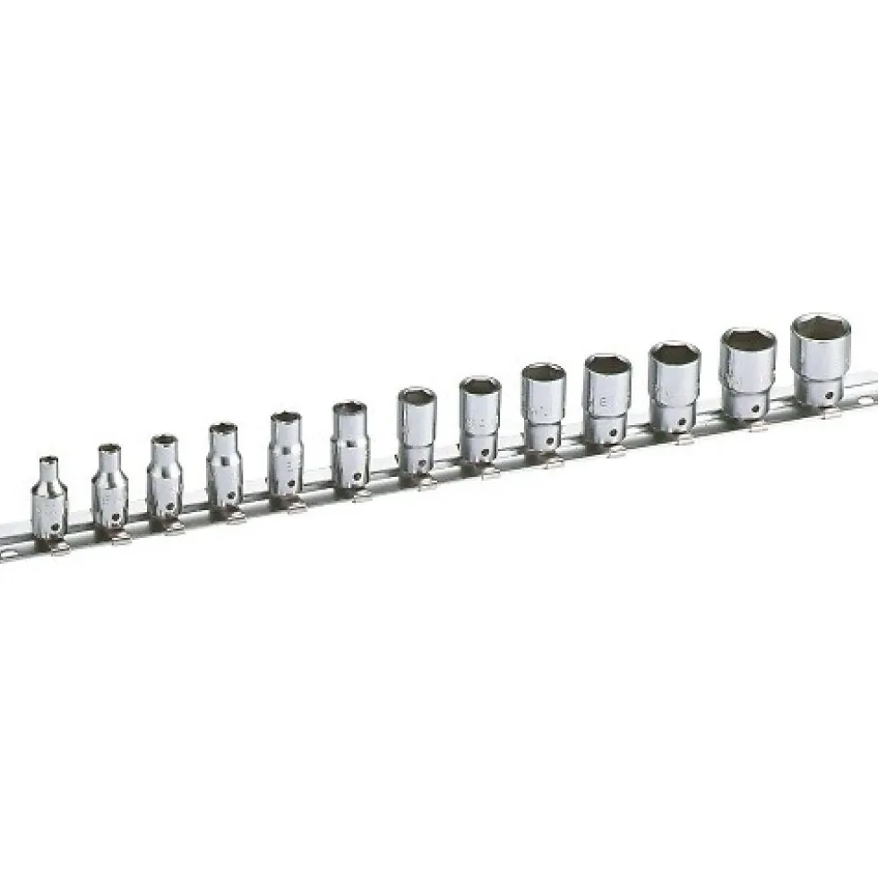Rack 13 douilles 1/4-R-J13R SAM OUTILLAGE