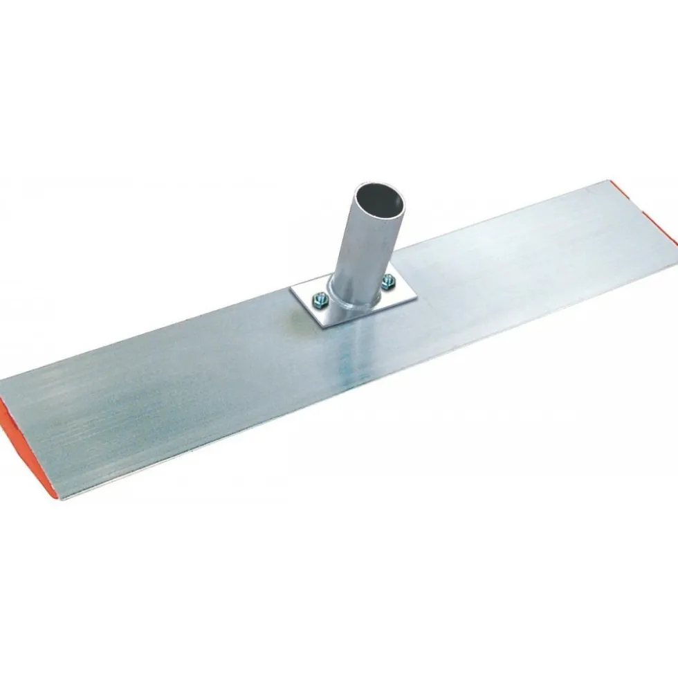 Racloir à bitume en aluminium biseauté - douille à 90° - 10 x 60 cm TALIAPLAST