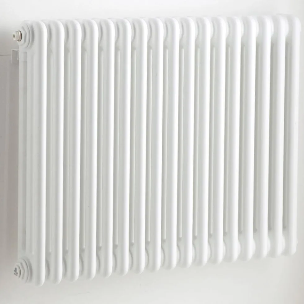 Radiateur eau chaude horizontal - 1487 W - blanc - Tesi 3 IRSAP