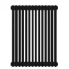 Radiateur eau chaude vertical - 1041 W - noir - Tesi 3 IRSAP