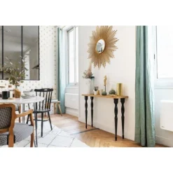 Radiateur électrique à chaleur douce - bas - connecté - Axoo Intuis