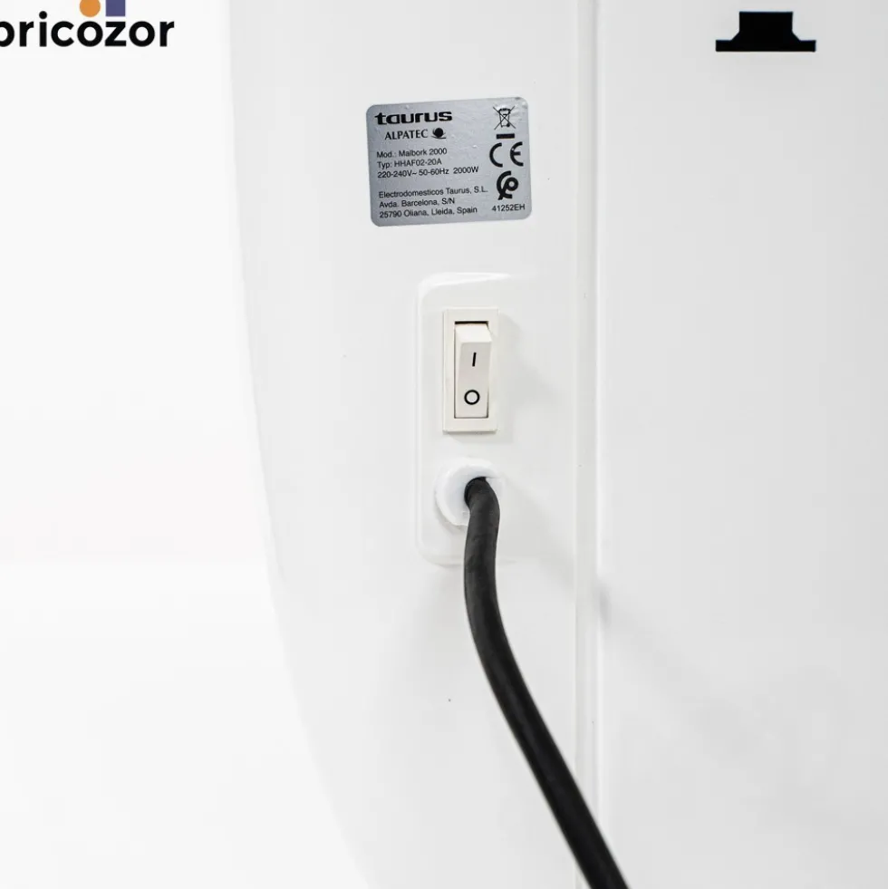 Radiateur électrique à inertie sèche 1500 W Malbork ALPATEC