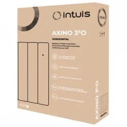 Radiateur électrique à inertie fluide horizontal 500W - Axino 3eO Intuis