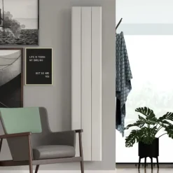 Radiateur électrique vertical 1000W connecté WiFi - blanc - Palaos ROINTE