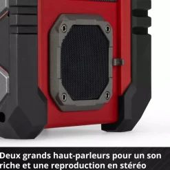 Radio de chantier TE-CR 18 Li DAB+/FM/BT - Solo - Power X-Change EINHELL
