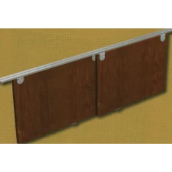 Rail haut - pour porte coulissante de meuble - aluminium - MINITUB MANTION