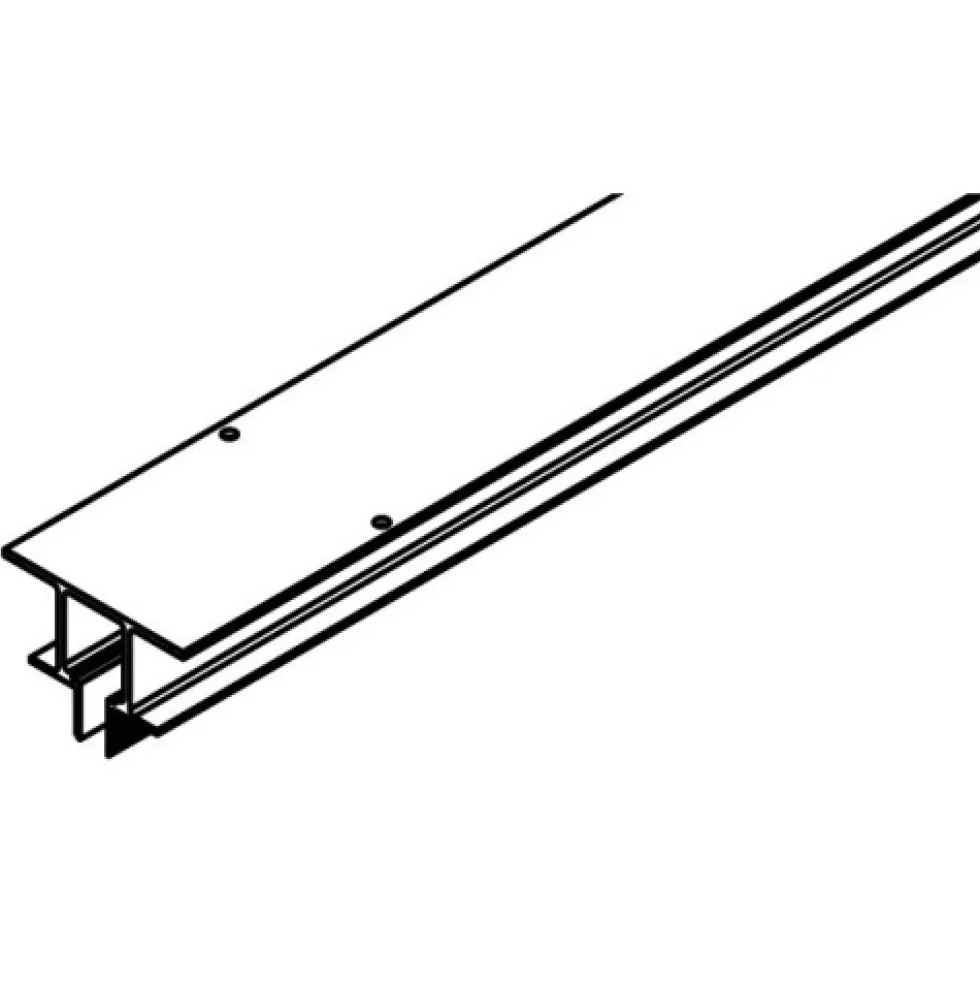 Rail porte coulissante - fixation plafond - Junior 80/100 HAWA