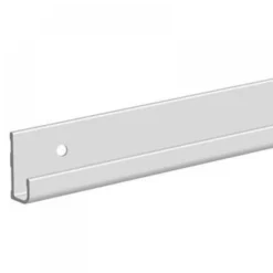 Rail pour cimaise aluminium H24 - 4000 mm - 80 kg de charge par mètre CIVIC