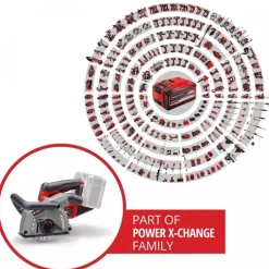 Rainureuse murale sans fil TP-MA 36/30 Li BL - Solo - Power X-Change EINHELL PROFESSIONAL