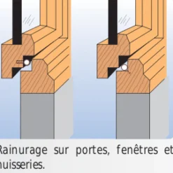 Rainureuse VIBOY RA17D placement de joints isolants - 1700086 VIRUTEX