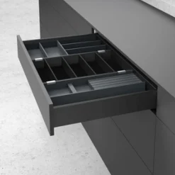 Range-couverts et ustensiles - en acier époxy - OrgaTray 630 HETTICH