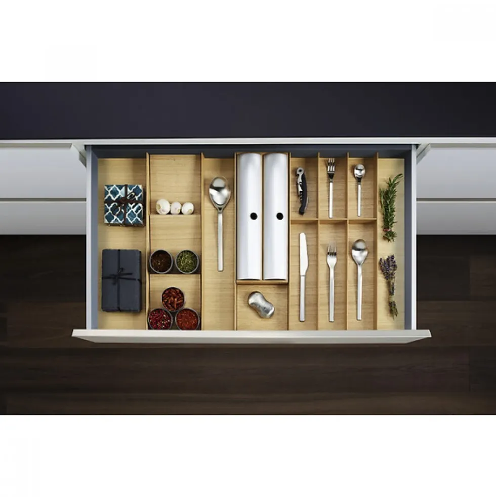 Range-couverts - pour tiroir largeur 400 à 1200 mm - LineQ KESSEBÖHMER
