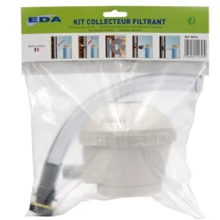 Récupérateur d'eau beige + kit collecteur - 500 litres - Recup'O EDA PLASTIQUES