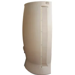 Récupérateur d'eau beige + kit collecteur - 1000 litres - Recup'O EDA PLASTIQUES