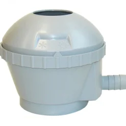 Récupérateur d'eau gris + kit collecteur - 310 litres - Recup'ECO EDA PLASTIQUES