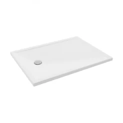 Receveur de douche extra-plat 120x90cm en céramique - blanc - Camille JACOB DELAFON
