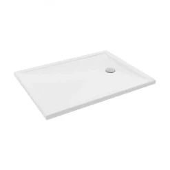 Receveur de douche extra-plat 120x90cm en céramique - blanc - Camille JACOB DELAFON